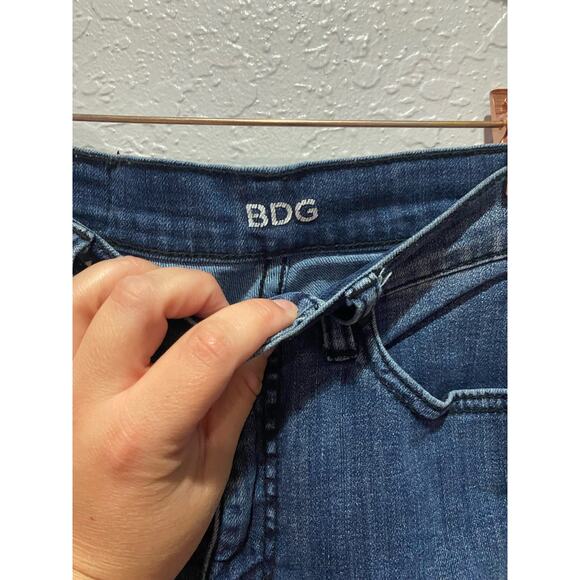 BDG Super High Rise Twig Blue Jeans Size 27 - Picture 5 of 11